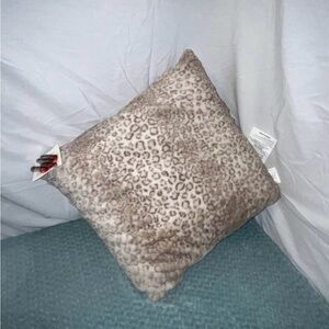Threshold Brown Leopard Print Accent Pillow